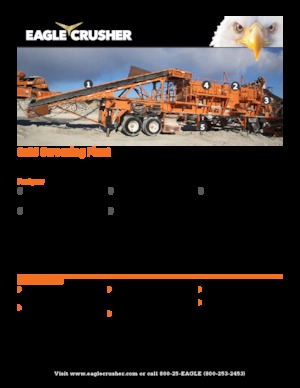 Stații de sortare mobile Eagle Crusher 6X20