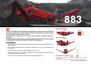 Stații de sortare mobile Terex-Finlay 883 Reclaimer