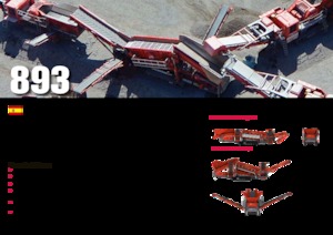 Stații de sortare mobile Terex-Finlay 893