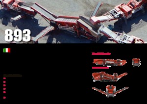 Stații de sortare mobile Terex-Finlay 893