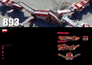 Stații de sortare mobile Terex-Finlay 893