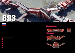 Stații de sortare mobile Terex-Finlay 893