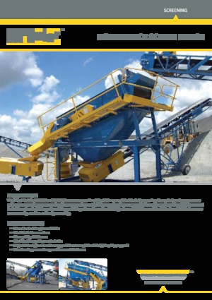 Stații de sortare mobile Pilot Crushtec DD2412