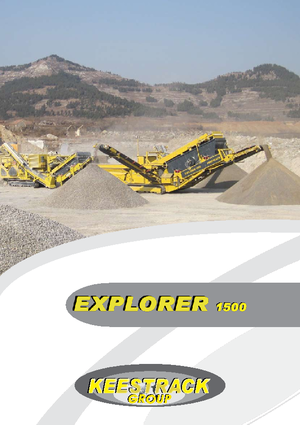 Stații de sortare mobile Keestrack Explorer 1500