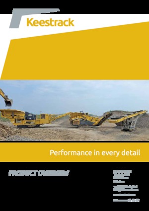 Stații de sortare mobile Keestrack Combo 2712 T