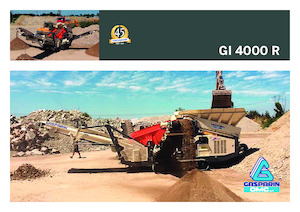 Stații de sortare mobile Gasparin Gi 4000 R 