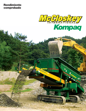 Stații de sortare mobile McCloskey Kompaq