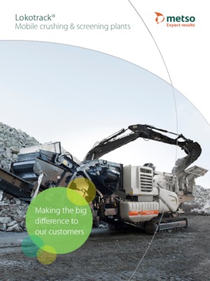 Stații de sortare mobile Metso Lokotrack ST3.5