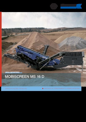 Stații de sortare mobile Kleemann MS 16 D