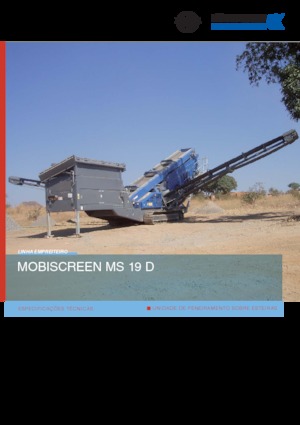 Stații de sortare mobile Kleemann MS 19 D
