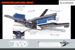 Stații de sortare mobile Kleemann MS 952 EVO