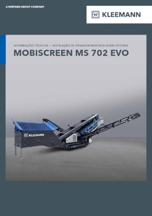 Stații de sortare mobile Kleemann MS 702i EVO