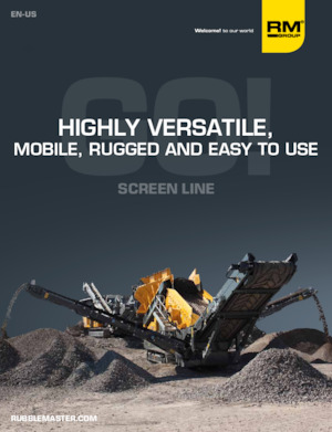 Stații de sortare mobile Rubble Master MSC 10500M