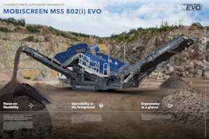 Stații de sortare mobile Kleemann MSS 802(i) EVO