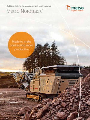 Stații de sortare mobile Metso Nordtrack S4.12