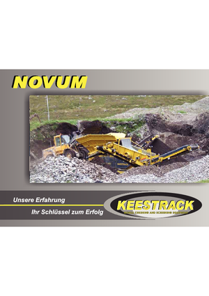 Stații de sortare mobile Keestrack Novum 4215