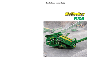Stații de sortare mobile McCloskey R105