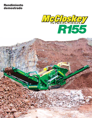 Stații de sortare mobile McCloskey R155