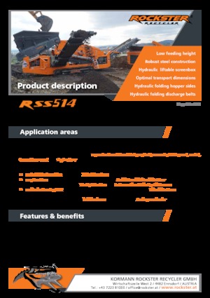 Stații de sortare mobile Rockster RSS514
