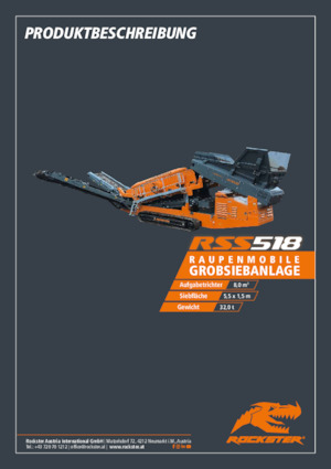 Stații de sortare mobile Rockster RSS518