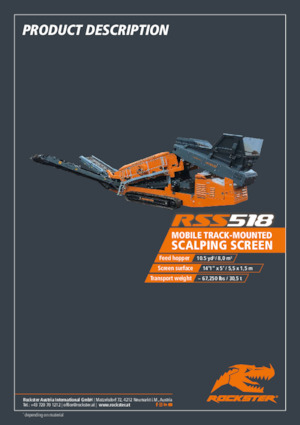 Stații de sortare mobile Rockster RSS518