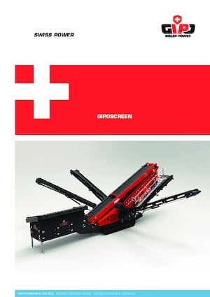 Stații de sortare mobile Gipo GS 155/2