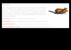 Stații de sortare mobile cu tambur Pronar MPB 20.72 