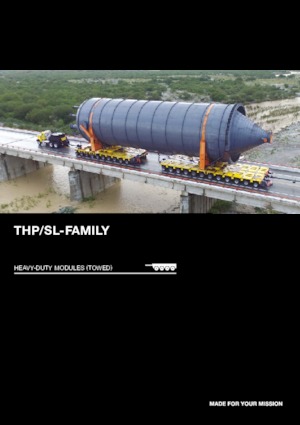 Trailere modulare heavy duty Goldhofer THP/SL