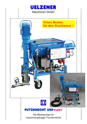Pompe de amestecare mortar Uelzener S 48 easy