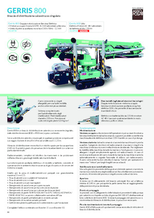 Mașini de pulverizat si transport mortar Imer Gerris 800