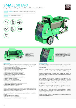 Mașini de pulverizat si transport mortar Imer Small 50 Evo