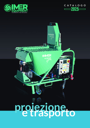 Mașini de pulverizat si transport mortar Imer Small 50 Evo