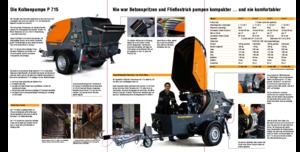 Pompe de beton staționare Putzmeister P 715 SE 