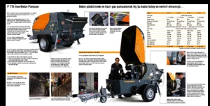 Pompe de beton staționare Putzmeister P 715 TD