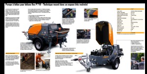 Pompe de beton staționare Putzmeister P 718 TD