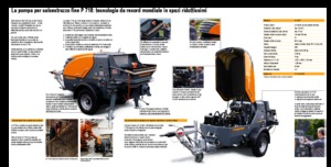 Pompe de beton staționare Putzmeister P 718 TD