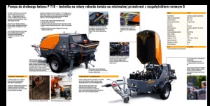 Pompe de beton staționare Putzmeister P 718 TD