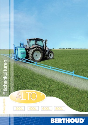 Pulverizatoare de câmp montabile Berthoud Alto 800