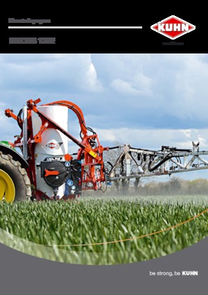 Pulverizatoare de câmp montabile Kuhn Deltis 2