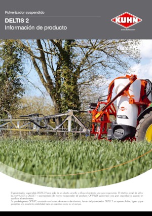 Pulverizatoare de câmp montabile Kuhn Deltis 2