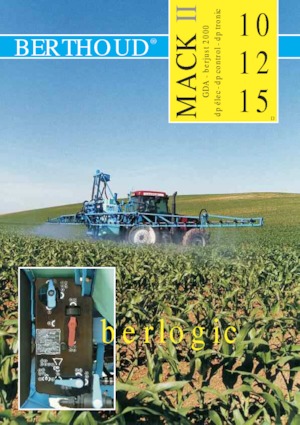 Pulverizatoare de câmp montabile Berthoud Mack II 12