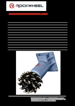 Capete de frezare montabile (hidr.) Rockwheel by ROCK.ZONE AX 30