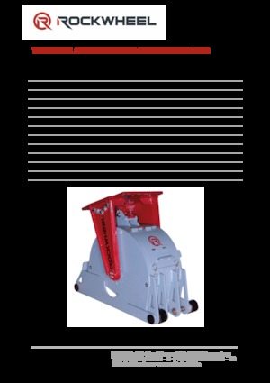 Capete de frezare montabile (hidr.) Rockwheel by ROCK.ZONE RR 300