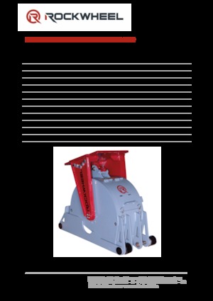 Capete de frezare montabile (hidr.) Rockwheel by ROCK.ZONE RR 300