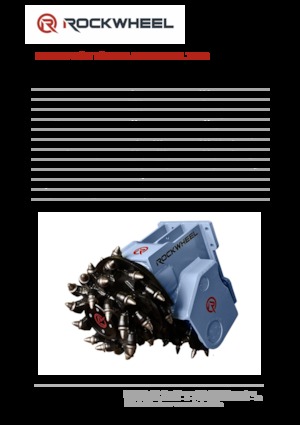 Capete de frezare montabile (hidr.) Rockwheel by ROCK.ZONE TC 20