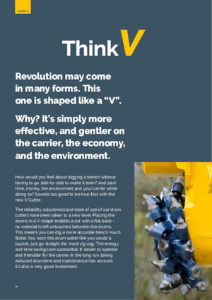 Capete de frezare montabile (hidr.) Epiroc ER 1500xl