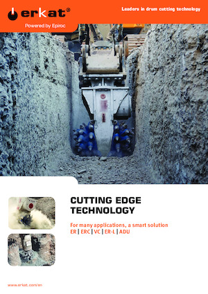 Capete de frezare montabile (hidr.) Erkat ER 50