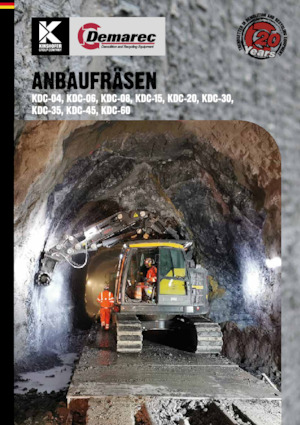 Capete de frezare montabile (hidr.) Demarec KDC-35