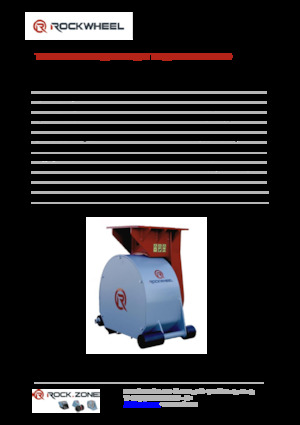 Capete de frezare montabile (hidr.) Rockwheel by ROCK.ZONE RR 200