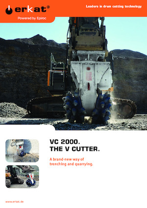 Capete de frezare montabile (hidr.) Erkat VC 2000-1X